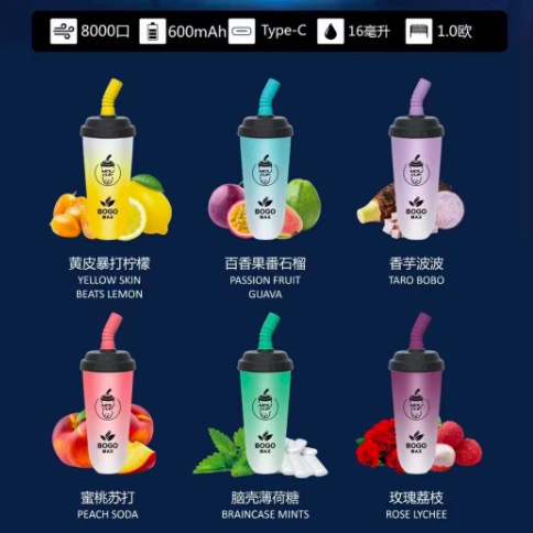 拋棄式電子煙 原裝 Moli Cup Bogo Max 奶茶